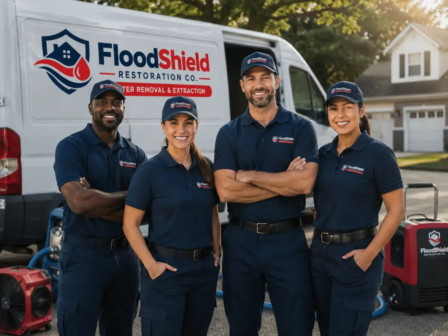 Flood Damage Restoration company in Zion Grove, PA